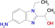 1-(5-Amino-1-ethyl-1H-benzo[d]imidazol-2-yl)ethan-1-ol