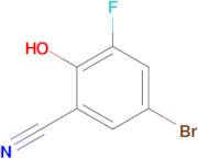 5-Bromo-3-fluoro-2-hydroxybenzonitrile