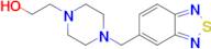 2-(4-(Benzo[c][1,2,5]thiadiazol-5-ylmethyl)piperazin-1-yl)ethan-1-ol