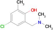 4-Chloro-2-((dimethylamino)methyl)-6-methylphenol