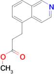 Methyl 3-(isoquinolin-5-yl)propanoate