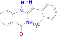 3-(2-methylphenyl)-4H,5H-[1,2,3]triazolo[1,5-a]quinazolin-5-one