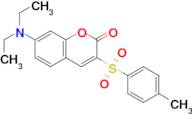 7-(Diethylamino)-3-tosyl-2H-chromen-2-one