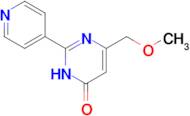 6-(methoxymethyl)-2-(pyridin-4-yl)-3,4-dihydropyrimidin-4-one