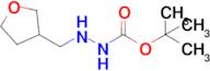 Tert-butyl 2-((tetrahydrofuran-3-yl)methyl)hydrazine-1-carboxylate