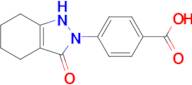 4-(3-Oxo-1,3,4,5,6,7-hexahydro-2H-indazol-2-yl)benzoic acid