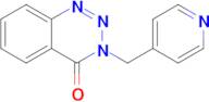 3-(Pyridin-4-ylmethyl)benzo[d][1,2,3]triazin-4(3H)-one