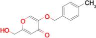 2-(Hydroxymethyl)-5-((4-methylbenzyl)oxy)-4H-pyran-4-one