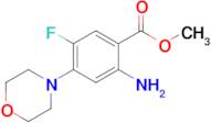 Methyl 2-amino-5-fluoro-4-morpholinobenzoate