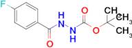 Tert-butyl 2-(4-fluorobenzoyl)hydrazine-1-carboxylate