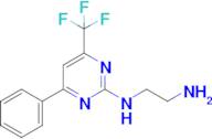 N1-(4-phenyl-6-(trifluoromethyl)pyrimidin-2-yl)ethane-1,2-diamine