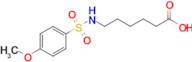 6-((4-Methoxyphenyl)sulfonamido)hexanoic acid