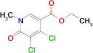 Ethyl 4,5-dichloro-1-methyl-6-oxo-1,6-dihydropyridine-3-carboxylate