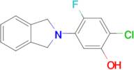 2-Chloro-4-fluoro-5-(isoindolin-2-yl)phenol