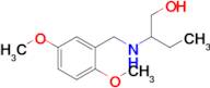 2-((2,5-Dimethoxybenzyl)amino)butan-1-ol