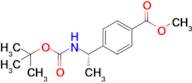 Methyl (S)-4-(1-((tert-butoxycarbonyl)amino)ethyl)benzoate