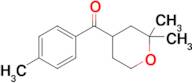 (2,2-Dimethyltetrahydro-2H-pyran-4-yl)(p-tolyl)methanone