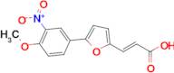 (E)-3-(5-(4-methoxy-3-nitrophenyl)furan-2-yl)acrylic acid