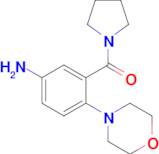 (5-Amino-2-morpholinophenyl)(pyrrolidin-1-yl)methanone