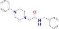 N-benzyl-2-(4-phenylpiperazin-1-yl)acetamide