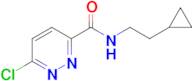 6-Chloro-N-(2-cyclopropylethyl)pyridazine-3-carboxamide