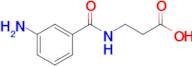 3-(3-Aminobenzamido)propanoic acid