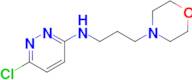 6-Chloro-N-(3-morpholinopropyl)pyridazin-3-amine