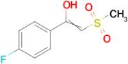 1-(4-fluorophenyl)-2-methanesulfonylethen-1-ol