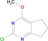 2-Chloro-4-methoxy-6,7-dihydro-5H-cyclopenta[d]pyrimidine