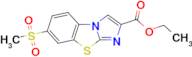 Ethyl 7-(methylsulfonyl)benzo[d]imidazo[2,1-b]thiazole-2-carboxylate