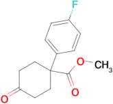 Methyl 1-(4-fluorophenyl)-4-oxocyclohexane-1-carboxylate