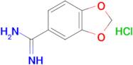 Benzo[d][1,3]dioxole-5-carboximidamide hydrochloride