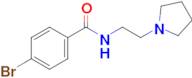 4-Bromo-N-(2-(pyrrolidin-1-yl)ethyl)benzamide