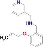 N-(2-(allyloxy)benzyl)-1-(pyridin-3-yl)methanamine