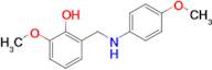 2-Methoxy-6-(((4-methoxyphenyl)amino)methyl)phenol