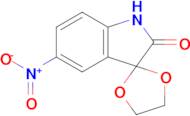 5-Nitrospiro[indoline-3,2'-[1,3]dioxolan]-2-one