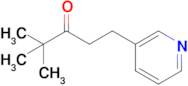 4,4-Dimethyl-1-(pyridin-3-yl)pentan-3-one