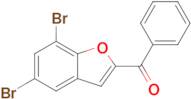 (5,7-Dibromobenzofuran-2-yl)(phenyl)methanone