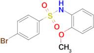 4-Bromo-N-(2-methoxyphenyl)benzenesulfonamide