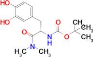 Tert-butyl (S)-(3-(3,4-dihydroxyphenyl)-1-(dimethylamino)-1-oxopropan-2-yl)carbamate