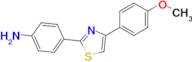 4-(4-(4-Methoxyphenyl)thiazol-2-yl)aniline