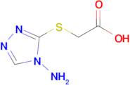 2-((4-Amino-4H-1,2,4-triazol-3-yl)thio)acetic acid