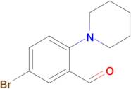 5-Bromo-2-(piperidin-1-yl)benzaldehyde