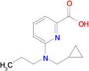 6-((Cyclopropylmethyl)(propyl)amino)picolinic acid