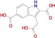 3-(Carboxymethyl)-1H-indole-2,5-dicarboxylic acid