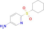 6-(Cyclohexylsulfonyl)pyridin-3-amine