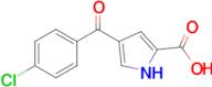 4-(4-Chlorobenzoyl)-1H-pyrrole-2-carboxylic acid