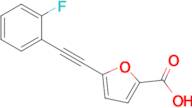 5-((2-Fluorophenyl)ethynyl)furan-2-carboxylic acid