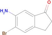 6-Amino-5-bromo-2,3-dihydro-1H-inden-1-one