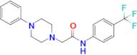 2-(4-Phenylpiperazin-1-yl)-N-(4-(trifluoromethyl)phenyl)acetamide